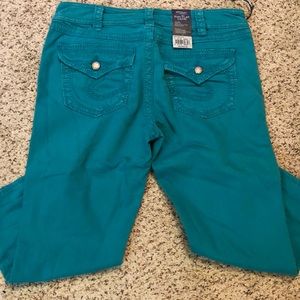Silver suki Capri NEW size 31